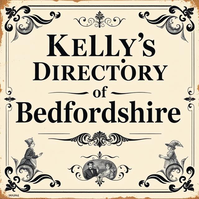 Kelly's Directory Of Bedfordshire 1885 (image for) Kelly's Directory Of Bedfordshire 1885